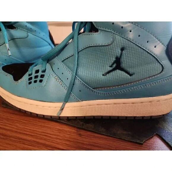 Nike Air Jordan 1 Flight High Tops 372704-409 Men's Basketball Shoes Sz 9 NiceB7 - Picture 3 of 10